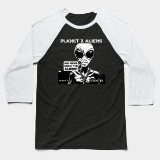 Cool 80's Retro Alien Sci Fi Baseball T-Shirt